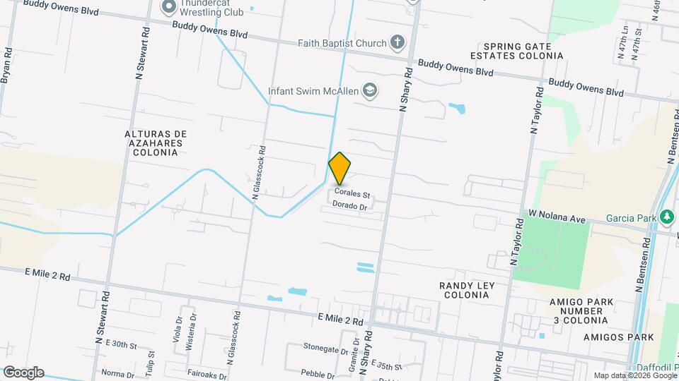 2210 Corales St Map and Location Details