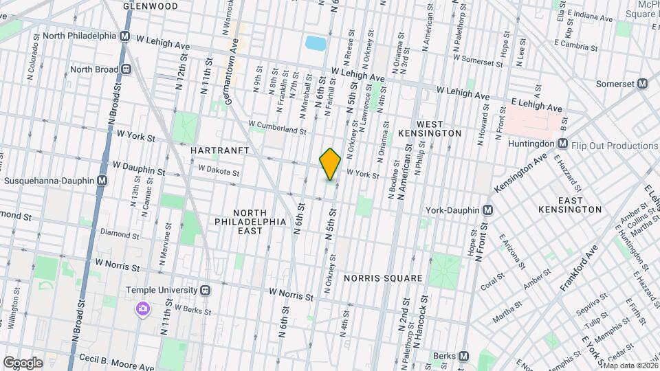 2322 N 5th St Map and Location Details