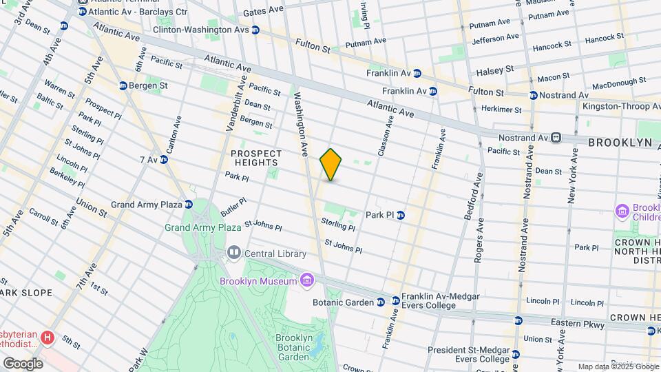 428 Prospect Pl Map and Location Details