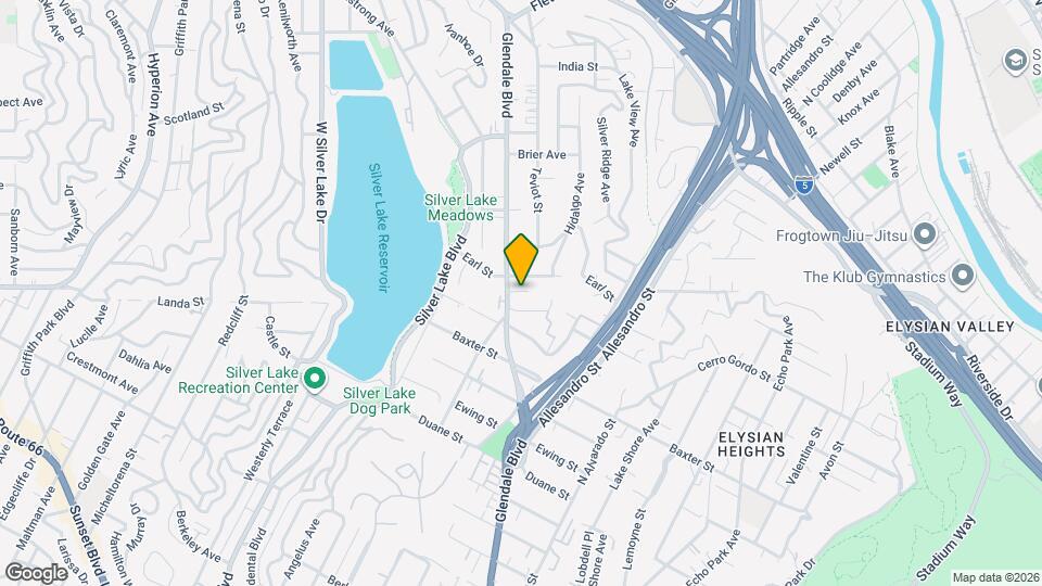 2418 Loma Vista Pl, Unit 1 Map and Location Details