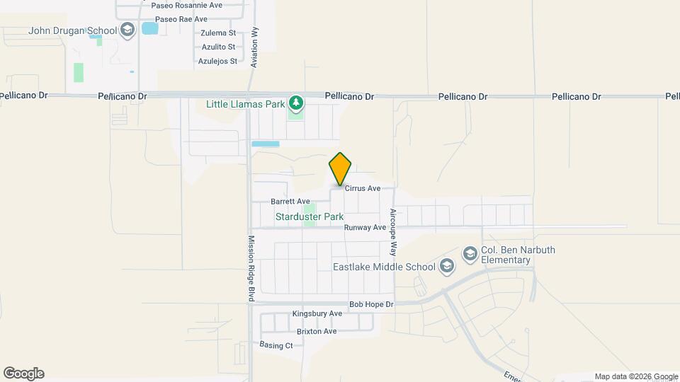 1041 Earthstar Pl Map and Location Details