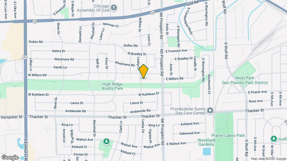 585 Leahy Cir Map and Location Details