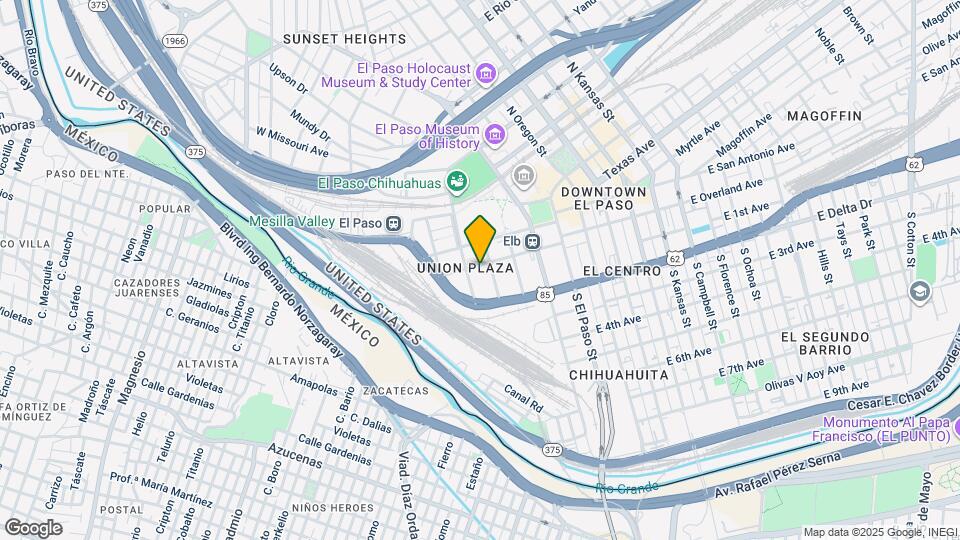 406 W Overland Ave Map and Location Details