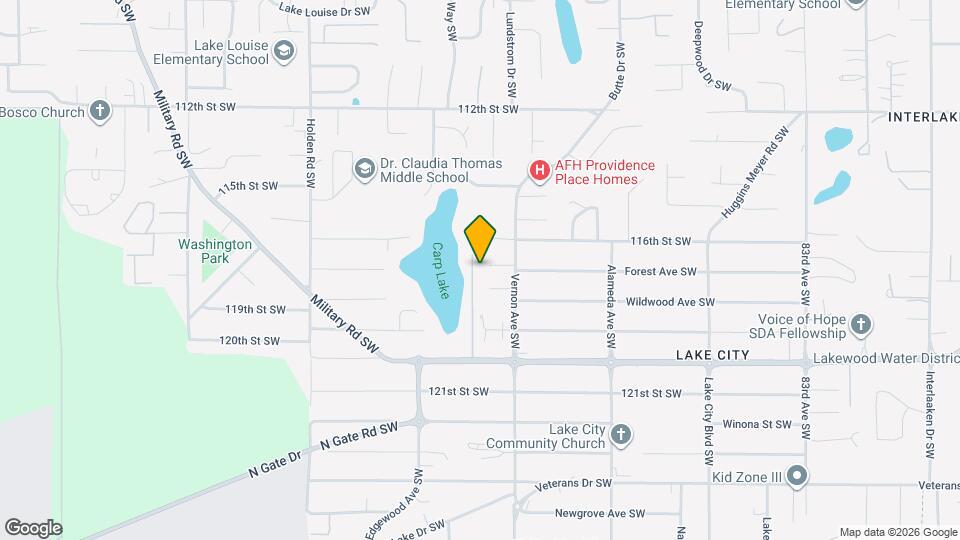 9222 117th St SW Map and Location Details