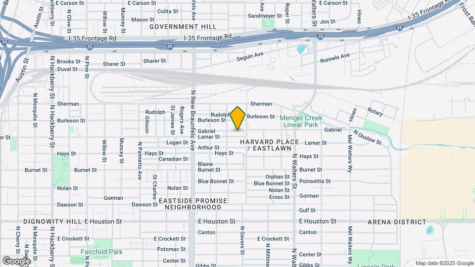 1527 Lamar St Map and Location Details