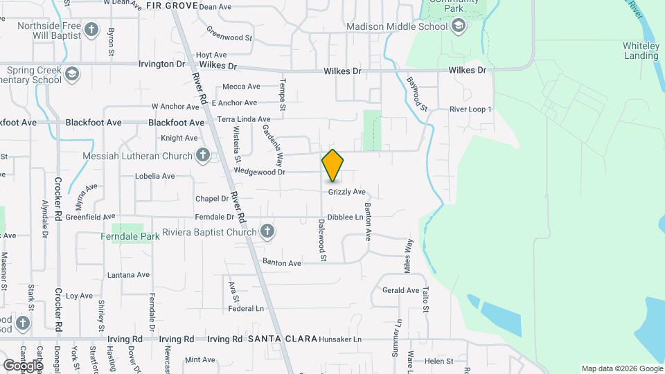 207 Grizzly Ave Map and Location Details