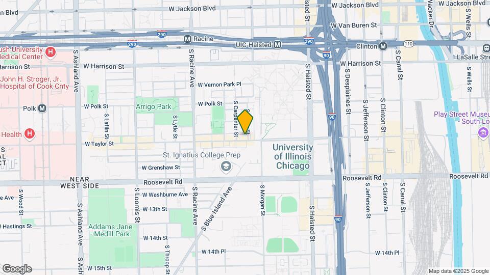 1032 W Taylor St, Unit 2r Map and Location Details