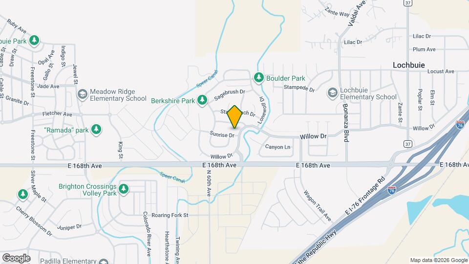 810 Sunrise Dr Map and Location Details