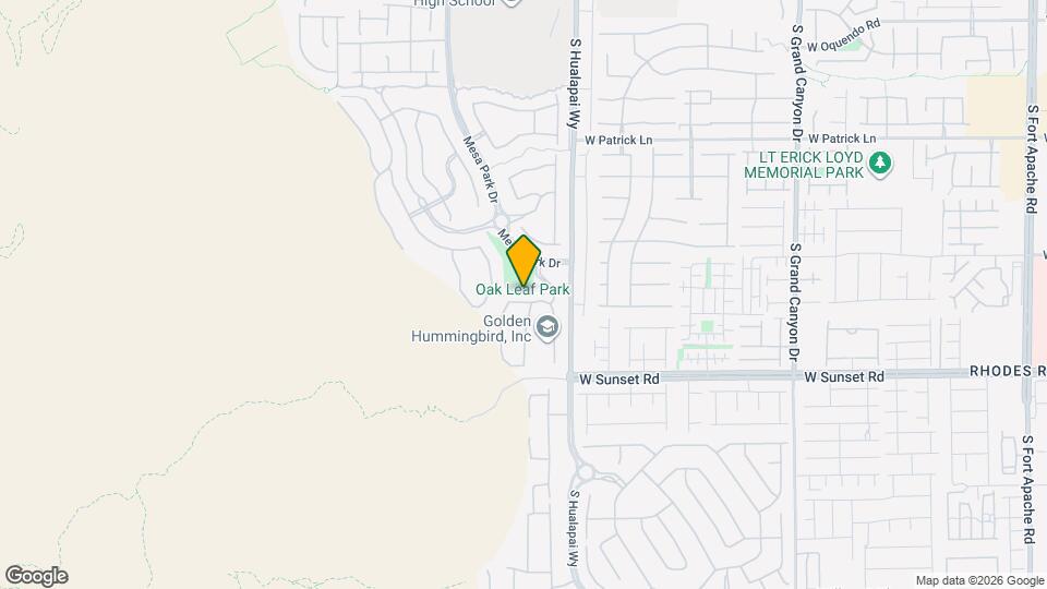 10314 Apache Blue Ave Map and Location Details
