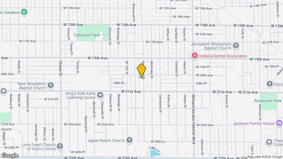 2026 Roosevelt St Map and Location Details