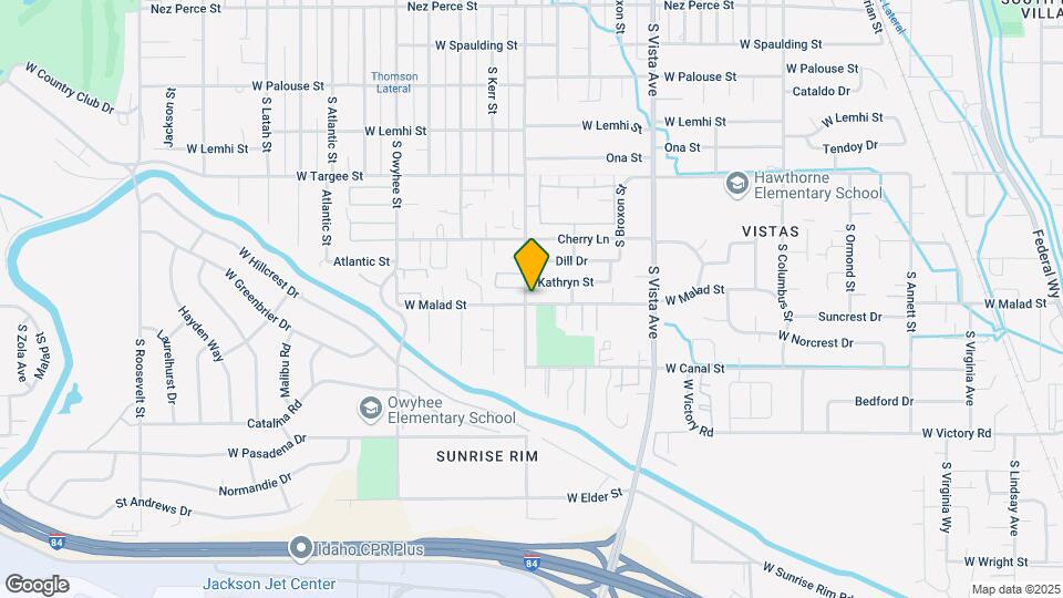 2930 W Malad St Map and Location Details