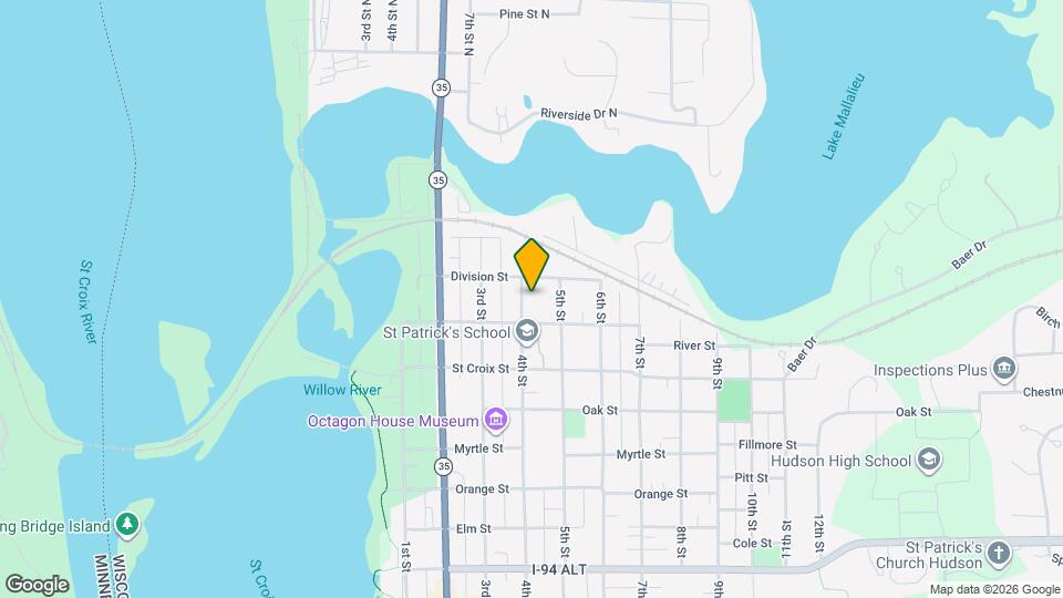 1318 4th St, Unit 1318 Lower Unit Map and Location Details