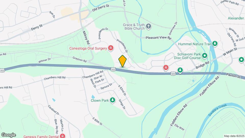 8433 Hilton St Map and Location Details