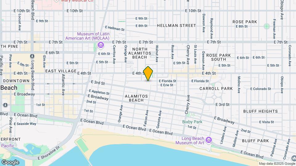 1440 E Florida St Mapa y Detalles de la Ubicación