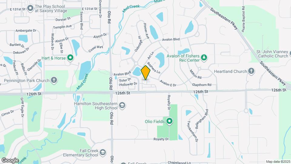 12718 Hannah Hill Rd Map and Location Details