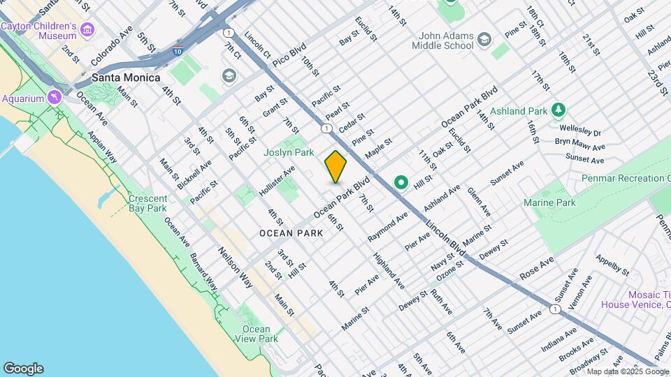 2540 7th St Mapa y Detalles de la Ubicación