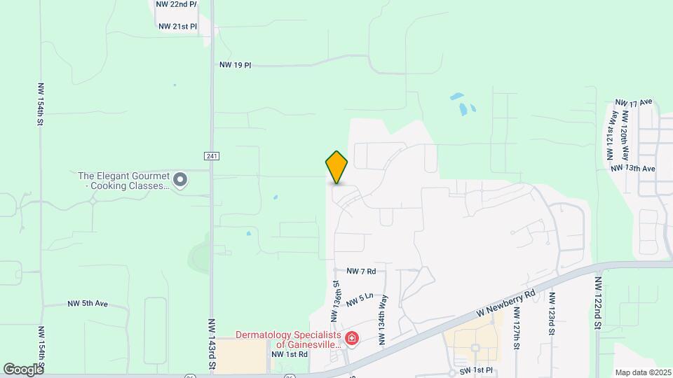 1237 NW 137th Wy Map and Location Details