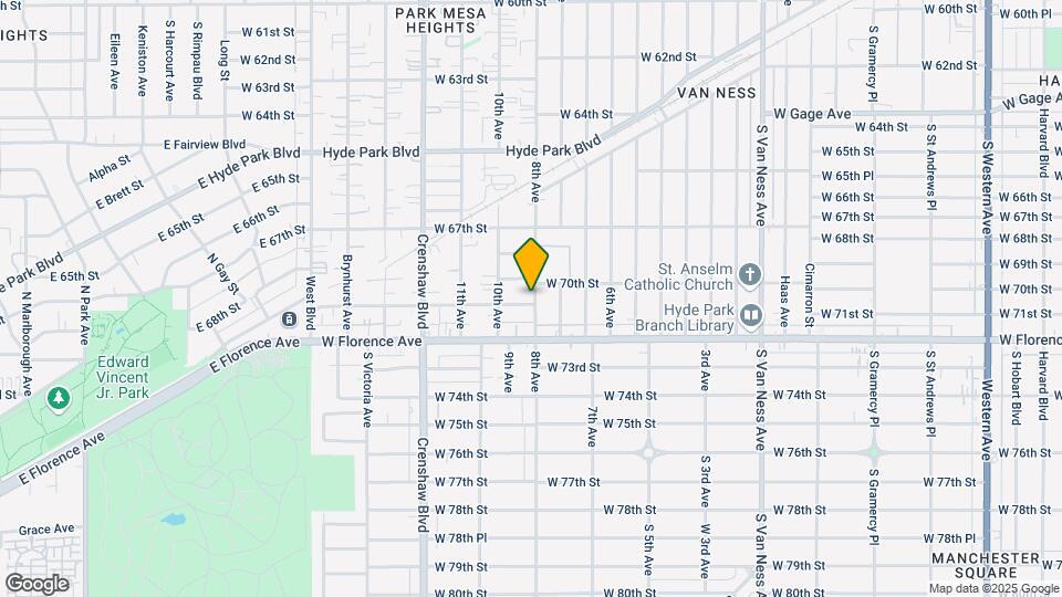 7015 8th Ave Mapa y Detalles de la Ubicación