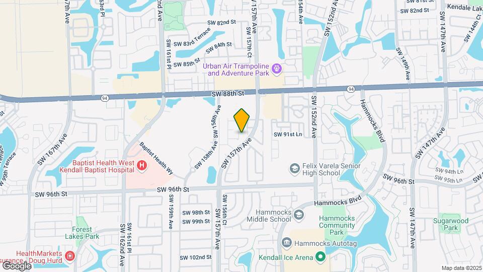 9149 SW 157th Ct, Unit Unit 1 Mapa y Detalles de la Ubicación