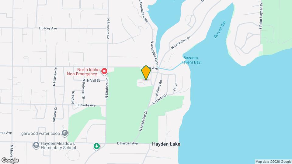 1653 E Club Ln Map and Location Details