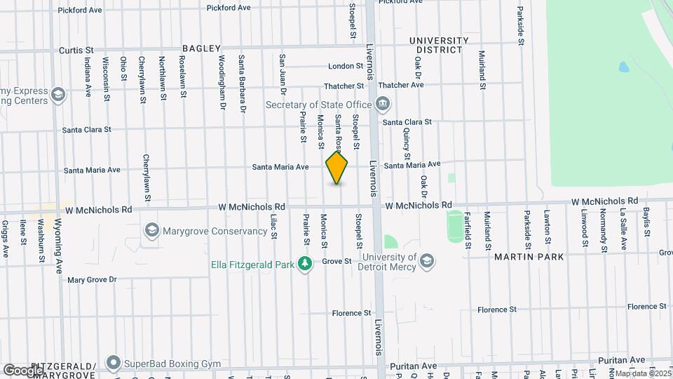 17147 Santa Rosa Dr Map and Location Details