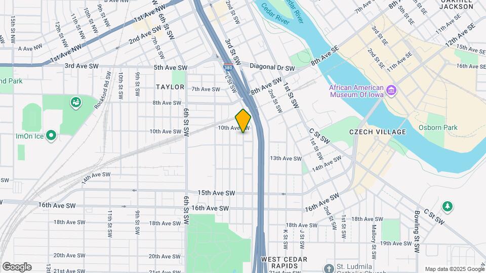 940 M St SW Map and Location Details