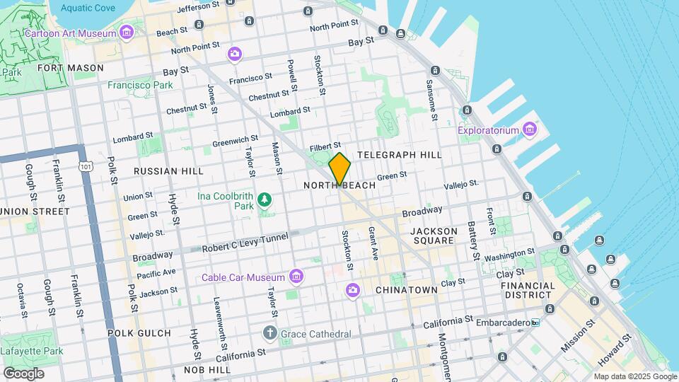 1430 Stockton St Map and Location Details