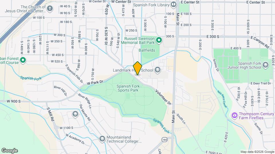 345 W Park View Ln Map and Location Details