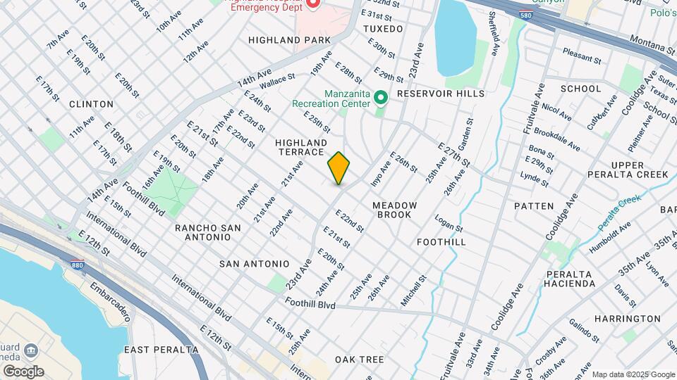 2273 E 23rd St Mapa y Detalles de la Ubicación