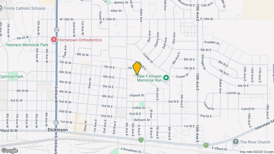 680 4th Ave E Map and Location Details