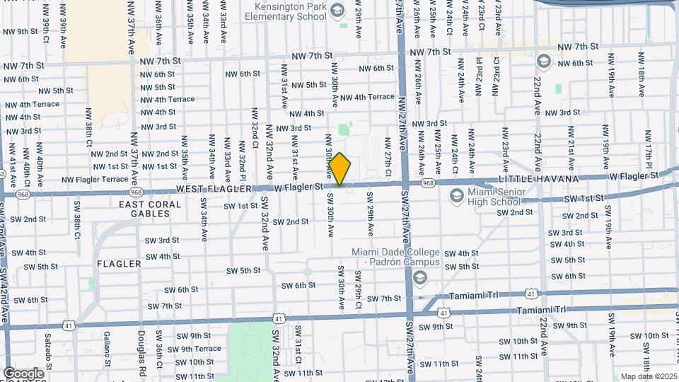 2976 W Flagler St Map and Location Details