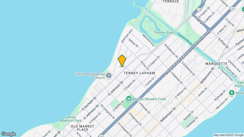 1044 E Gorham St, Unit 1 Map and Location Details