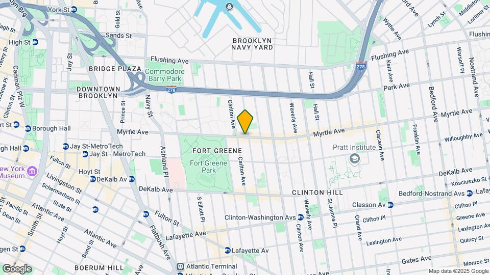 354 Myrtle Ave-Unit -4 Map and Location Details