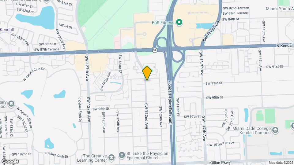 9211 SW 122nd Ave Map and Location Details