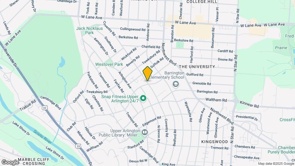 2177 Coventry Rd, Unit 2177 Map and Location Details