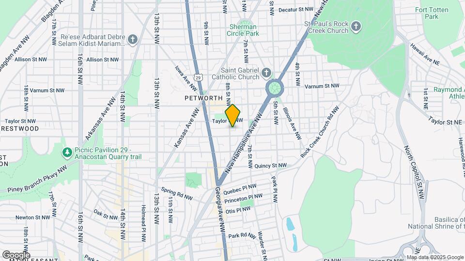 4003 8th St NW Map and Location Details