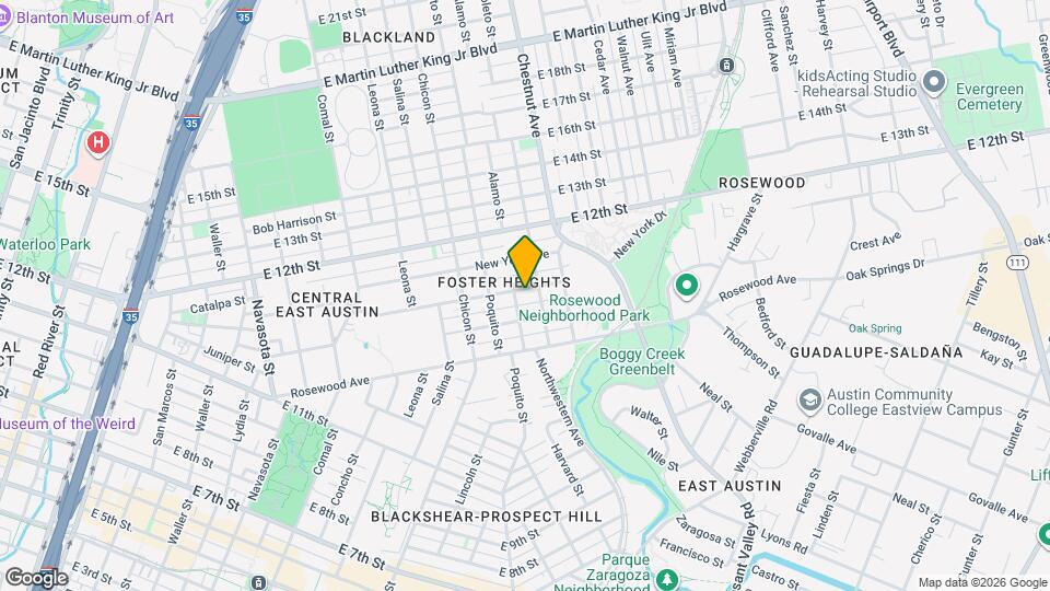 2105 Pennsylvania Ave Map and Location Details