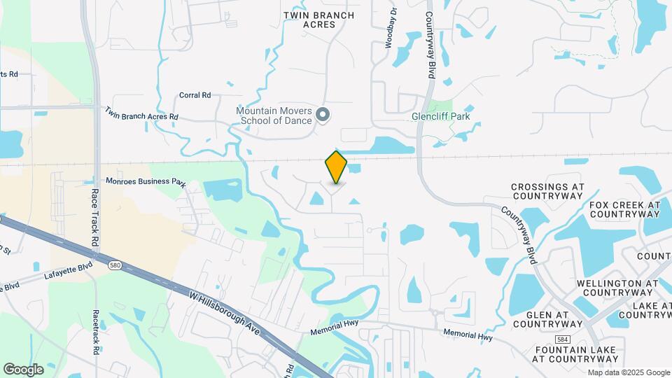 12513 Bay Branch Ct Map and Location Details