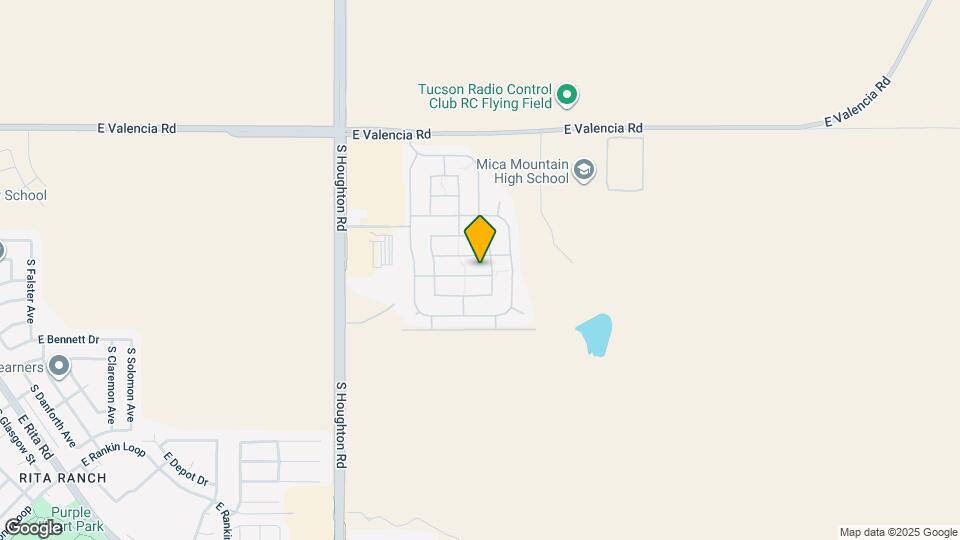 10581 E Feltleaf Willow Trl Map and Location Details