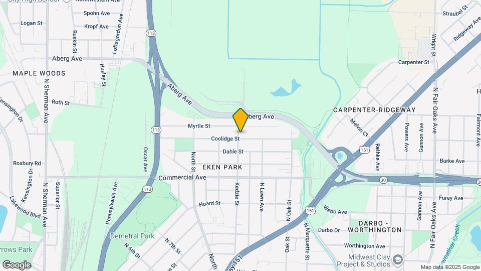 2702 Coolidge St Map and Location Details