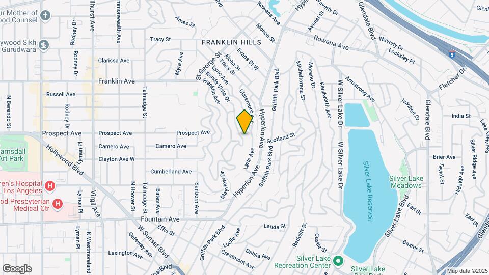 2234 Ronda Vista Dr Map and Location Details