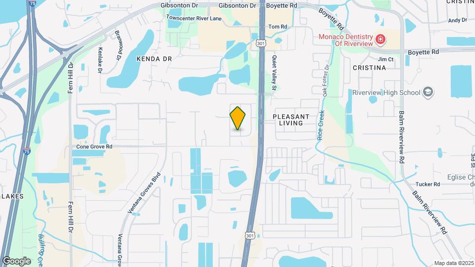 10523 White Peacock Pl Map and Location Details