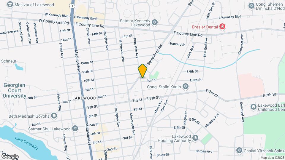 901 Princeton Ave Map and Location Details