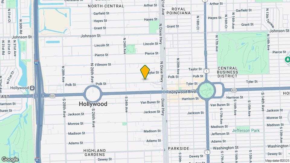 2219 Polk St Map and Location Details
