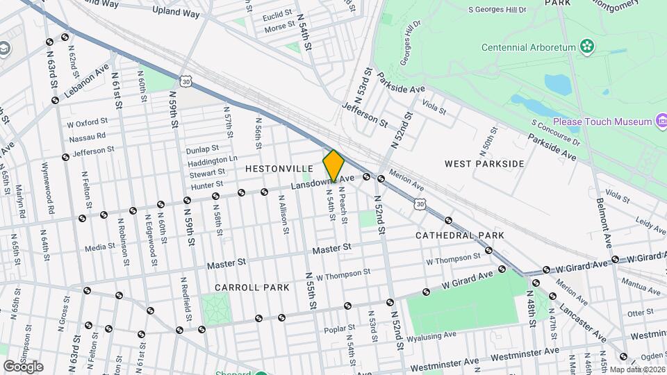 1537 N 54th St Mapa y Detalles de la Ubicación