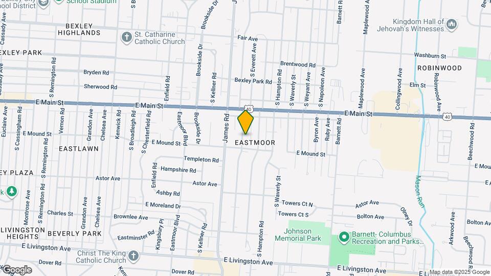 818 S Ashburton Rd Map and Location Details