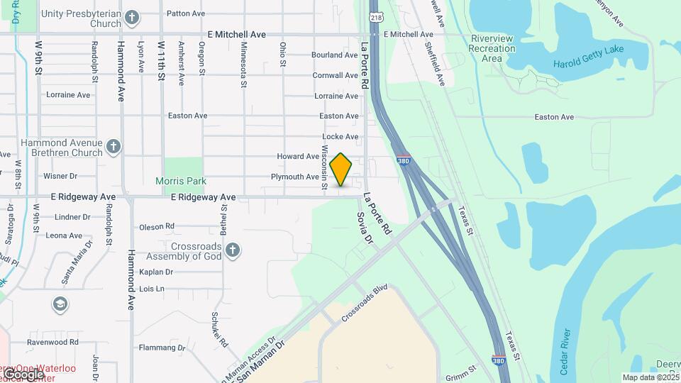 1923 E Ridgeway Ave Map and Location Details