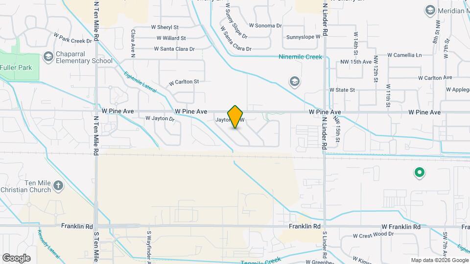 659 N Tidwell Way Map and Location Details