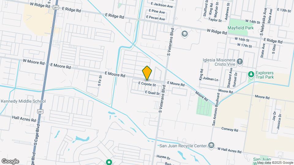 1501 E Coyote St-Unit -1 Map and Location Details