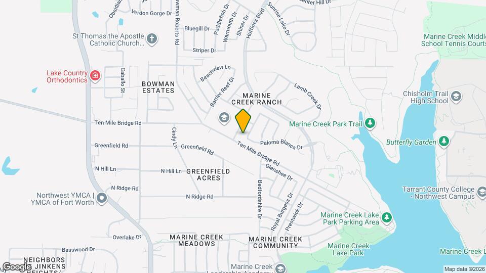 5601 Piedra Dr Map and Location Details